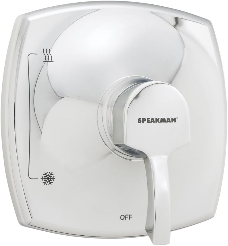 Speakman CPT-11000-P Tiber Pressure Balance Shower Valve Trim, Polished Chrome (Valve Not Included)