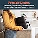 COSORI Air Fryer Oven Compact 3.7 Qt, Suitable For Families Of 1–3 (100 Recipes), 11 One-Touch Digital Presets, Preheat & Shake Reminder, Nonstick & Dishwasher-Safe Square Basket, 85% Less Oil, Black