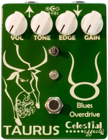 Celestial Effects TAURUS BLUES OVERDRIVE Guitar Effects Pedal