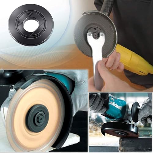 JDCMEI 4 Stück Ersatzteile Winkelschleifer, Winkelschlüssel Flanschmuttern Kit, Schleifer Flansch Winkelschlüssel Schraubenschlüssel Metall Kontermutter für mehrere Modelle von Winkelschleifern