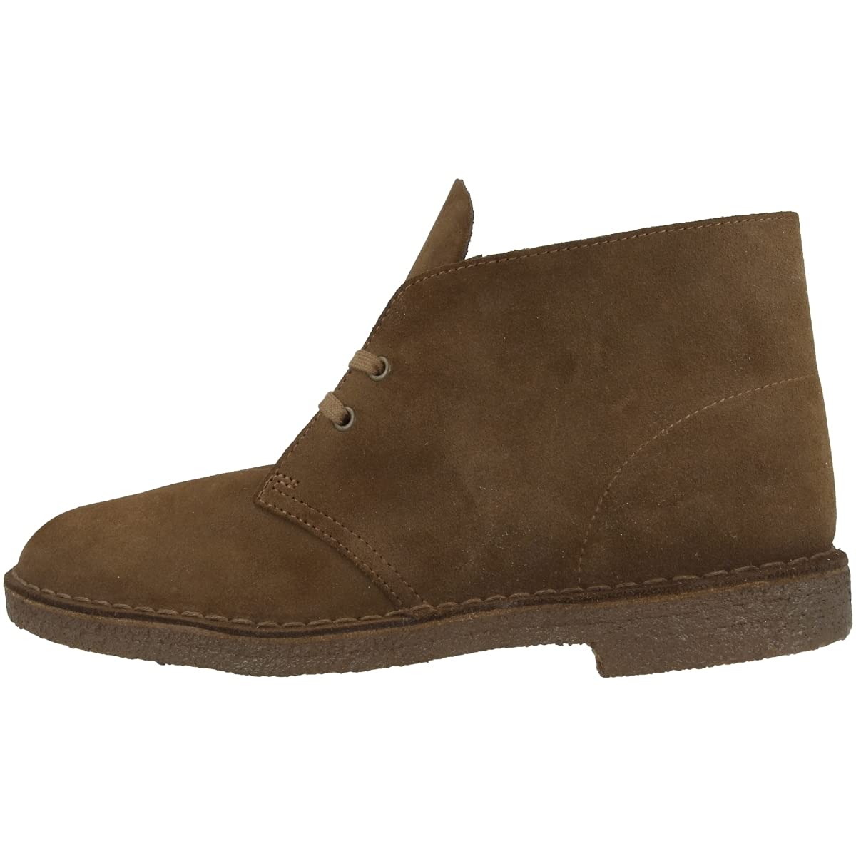 Clarks Para Hombre. 26155481 Botas De Piel Desert MarróN (45), Plano, Ante, Cordones, Casual-image