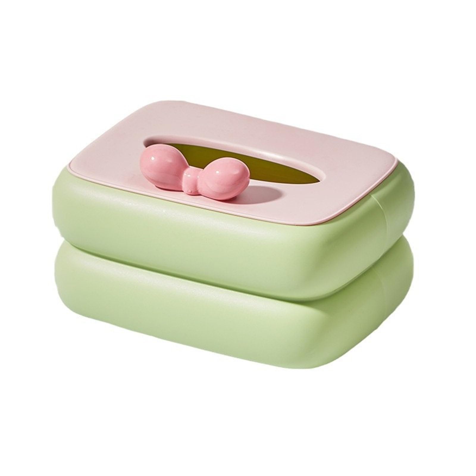 Kelisdi Premium Tissue Holder with Modern Aesthetic Multipurpose Storage Household Organizers for Kitchen Decors Contemporary Living Room Storage Box
