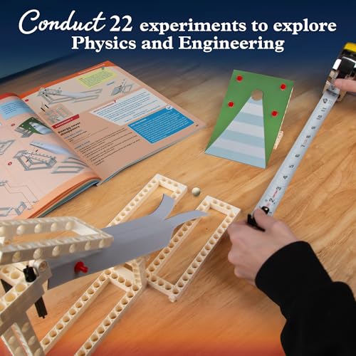 Image of Thames & Kosmos | Mechanical Engineering: Machines & Vehicles STEM Experiment Kit | Build 20 Mechanical Models, Explore Physics of Force & Motion | Hands-on, Introductory Science Learning for Ages 8+