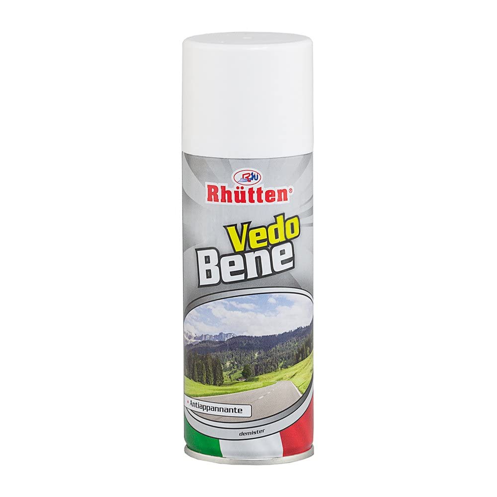 Rhütten 4X Spray Auto Antighiaccio Parabrezza + Spray Antiappannante Omaggio - Effetto Antigelo Deghiacciante 400ml x3 Maxi Formato - Scioglie Deterge Previene Protegge (4 Pezzi + Antiappannante)