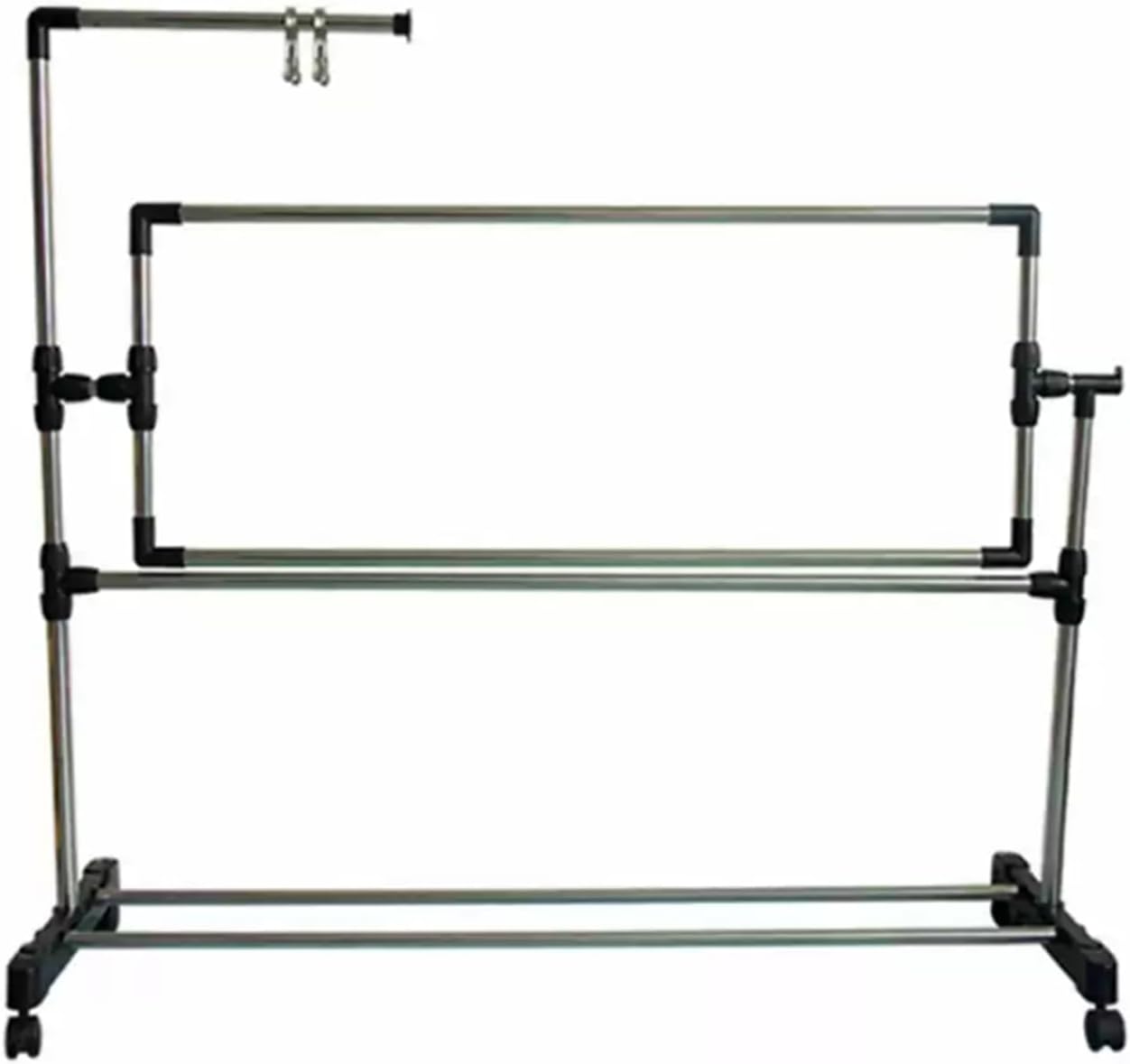 360 Degree Adjustable Cross Stitch Rack,Hands Free Needlework Stand,Fits Frames and Scroll Rods,for Home and Embroidery Studio