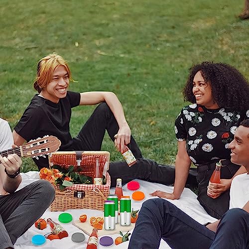 6 Stück Getränkedosen Verschluss,Getränkedosen Deckel,Dosenverschluss Getränkedosen,Dosendeckel,Dosendeckel,Dosenverschluss,Bierdosen Abdeckung,Wiederverwendbares Getränkedosen Verschlus