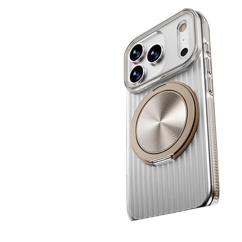 LUNBER-ARMOR�EFor ��Phone17 Pro Max �P�[�X �J�o�[ �A���~ + �}�b�g�d�グ�v���X�`�b�N Qi�[�d ���C�����X�[�d �Ή� ��̌^�����O�t�� �X�^���h�@�\ �X�g���b�v�z�[���t�� �ϏՌ� �A�C�t�H��17�v���}�b�N�X �A�C�t�H�[��