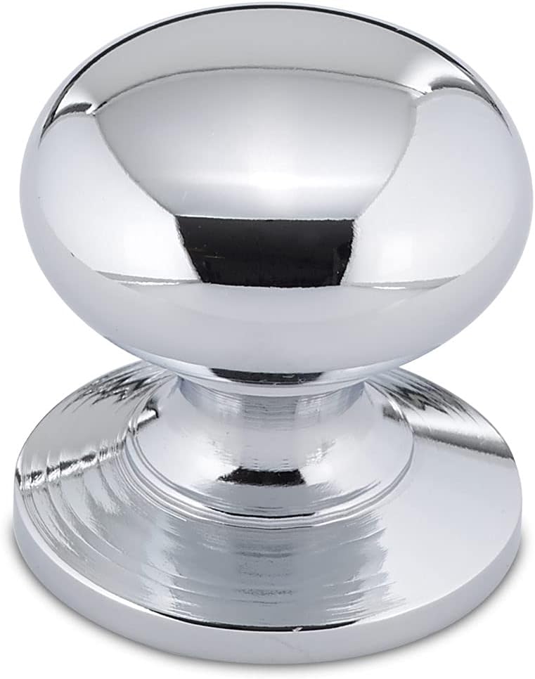 Richelieu Hardware BP39313142 Prairie Collection 1 1/4-inch (31 mm) Pewter Traditional Cabinet and Drawer Knob for Kitchen, Bathroom, and Furniture