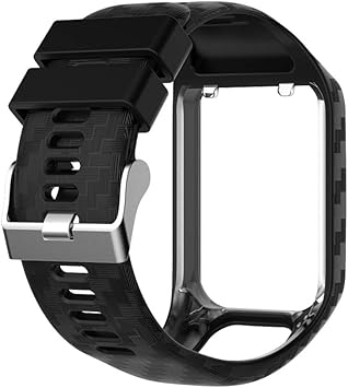 JIALONGZI vervangende horlogebandjes bandjes Silicone Gel Horlogeband  Polsband Sport Armband voor TomTom Runner 2/Runner 3/Spark  3/Adventurer/Golfer 2 Sport GPS Running Smartwatch : Amazon.nl: Sport \u0026  outdoor