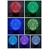 rostock 3d printer 100% für die Qualität unseres 3D-Nachtlichts. Jedes Nachtlicht wird gründlich getestet. Packliste 1LED Basis,1Beleuchtungsplatte,1Fernbedienung,1 USB-Kabel(150 cm), 1Benutzerhandbuch