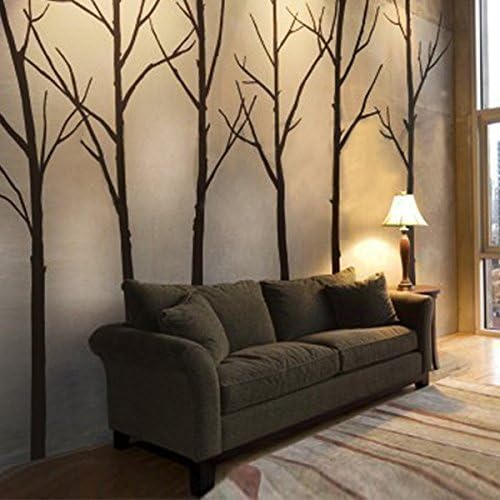 Bed Decoration Baroque Flower Pattern style Headboard Wall Decal Vinyl Wall Art Sticker Bedpost(Twin, Black)