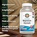 KAL Magnesium Glycinate, New & Improved Fully Chelated High Absorption Formula with BioPerine, Bisglycinate Chelate for Stress, Relaxation, Muscle & Bone Health Support, 60 Servings, 240 VegCaps