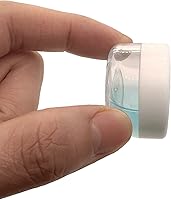Vista 3 de 30 Pcs Sample Containers, 10 Gram Mini Sample Jars for Cosmetic, Eye shadow, Multi color Lid