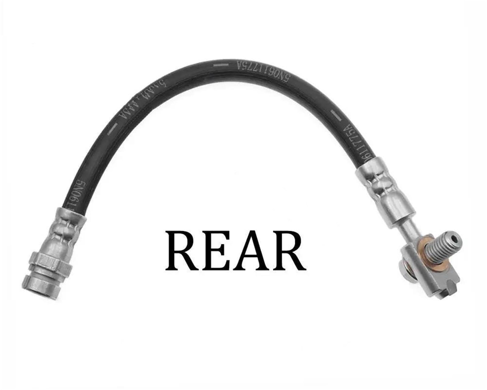 5N0611701A 1/2 Tubo Flessibile Idraulico Freno Anteriore O Posteriore Per VW Per Tiguan 5N 2007-2018 gruppo tubo freno(REAR 1pcs)
