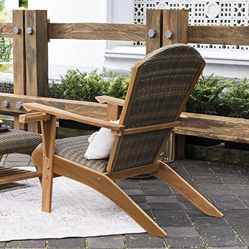 Cambridge Casual 240340-TW-XX-XX-KB Auburn Padded Upholstered Outdoor Adirondack Chair thumb #13