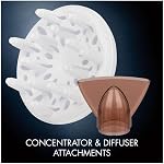 Conair 362C Infiniti Pro Tourmaline Ceramic Soft Touch Full Size Hair Dryer, 1875 Watts, Includes Concentrator, 3 Heat/2 Speed Settings, Great for Travel