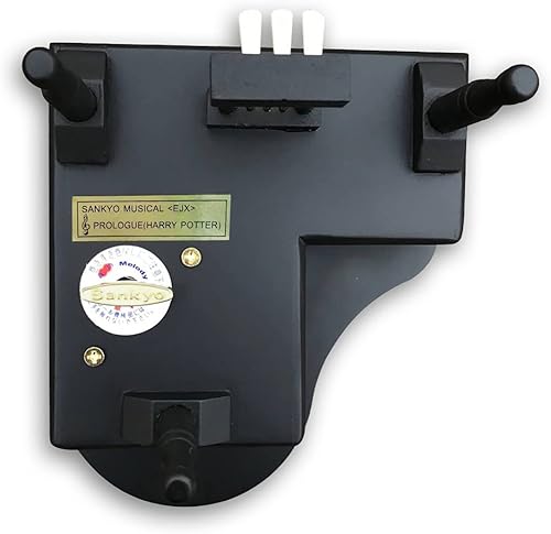 Miniatura 244 de BinkeGG Caja de música con forma de corazón hueco de madera con mecanismo musical Sankyo, melodía: Howl's M0ving Castle (Merry Go Round of Life)