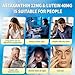 14-in-1 Astaxanthin 12mg & Lutein 40mg with Zeaxanthin Supplements, 6 Month Supply, Fresh Microalgae Source, Supports Eye, Skin, Antioxidant, Joint, Circulatory Health Non-GMO Gluten Free 180 Softgels