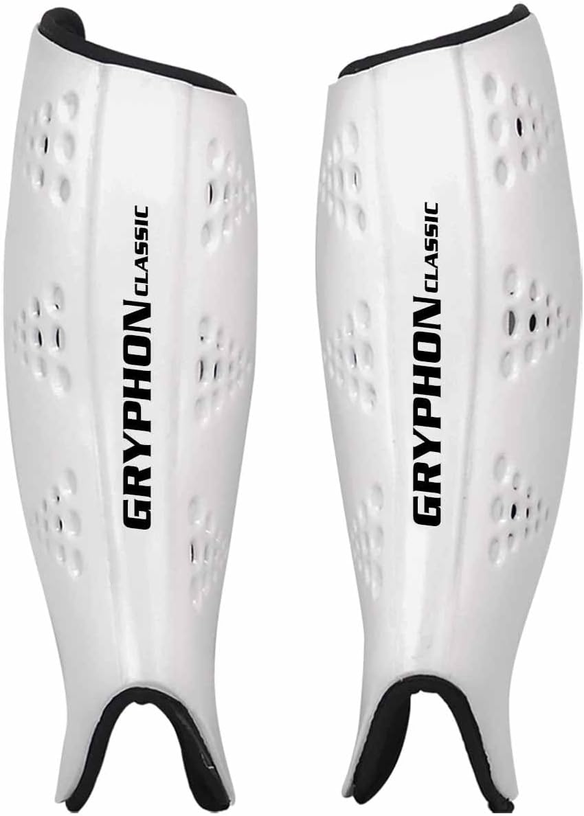 Outdoor Shin Guards Classic G4 for Field Hockey