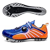 【EINSTELLBARER VELCRO】 Dreifacher Klettverschluss für eine ergonomische Präzisionspassform, die allen Fahrten Komfort und Sicherheit bietet, den Fuß sicher in den Pedalen sichert und dem Fuß Stabilität verleiht.