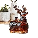 Botella De Whisky | con Diseño de y Capacidad de 120ml - Recipiente de para Whisky y Bebidas Espirituosas - Regalo Para Hombre Padre Novio Cumpleaños Y