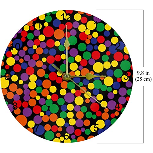 Horloge murale à quartz de qualité supérieure avec mécanisme durable - 7