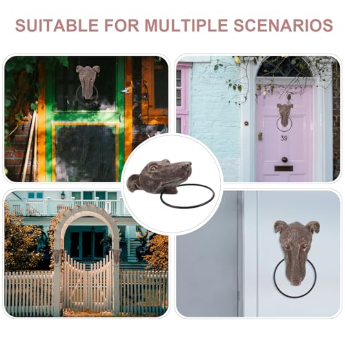 Heurtoir de porte classique en résine pour sublimer l'accueil de votre maison de charme - 7