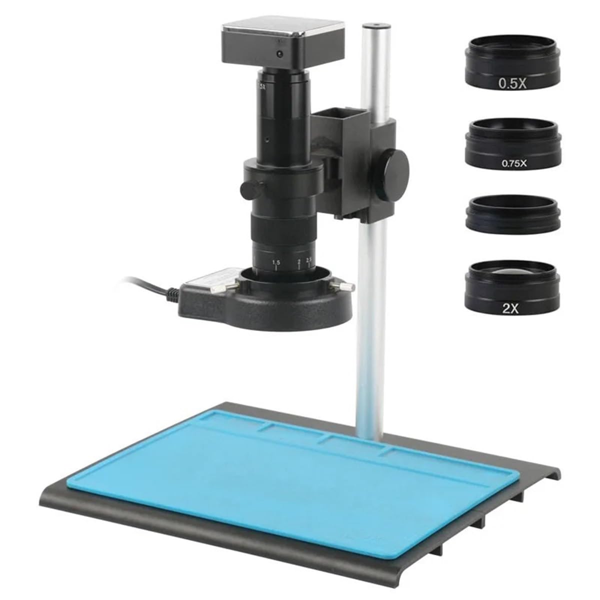 Części zamienne do mikroskopów laboratoryjnych 14 MP 48 MP 1080P HDMI USB VGA 180X 200XVideo Elektroniczny rejestrator wideo wpisz mikroskop kamery do telefonu PCB lutowanie naprawa