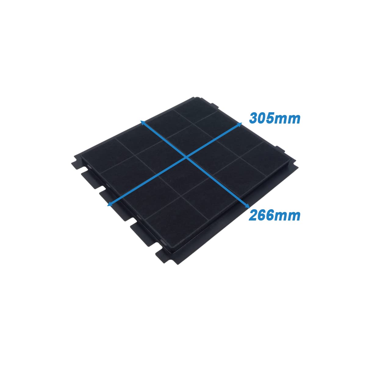 EVAYP/Filtre à charbon actif/Airforce AFFCA267 Blaupunkt 5Z9111X1 hottes de cuisine, hottes aspirantes