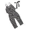 Noubeau 2019 Peuter Kleine Meisjes Een-Stuks Bloemen Korset Romper Jumpsuit Harem Broek Overalls