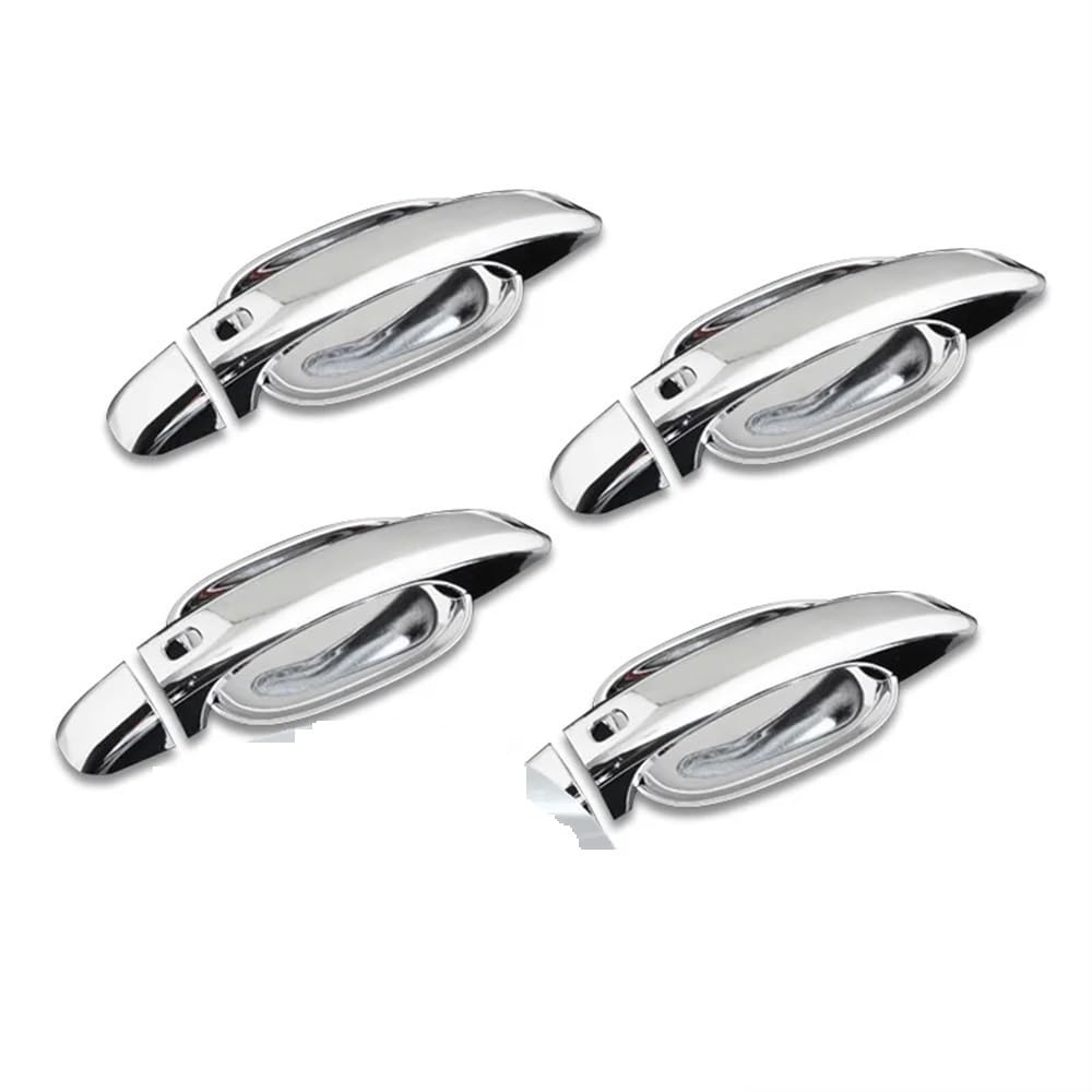 MLHOGHIGD Door Handle Car Door Handle Cover Trim Sticker for for A4 for B8 for Q5 for Q3 Auto Accessories