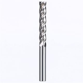 End Mills 4mm 4 Flute Spiral End Mill Straight Shank Milling Cutter CNC Router Bit for Wood Tungsten Carbide Milling Route Tool (Cutting Edge Diameter : 4mm, Cutting Edge Length : 52mm)