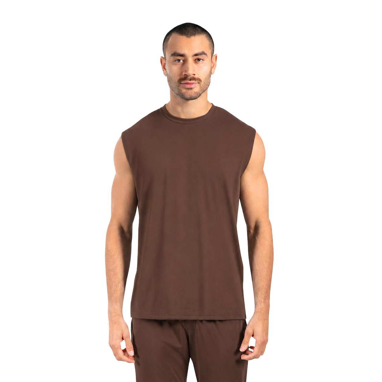 SMILODOX Tank Top Herren Xion, Ärmelloses Sportshirt mit 3D Rubber Print, Hohem, Bewegungsfreiheit und Minimalistischem Design für Training, Sport, Alltag, Freizeit und Gym