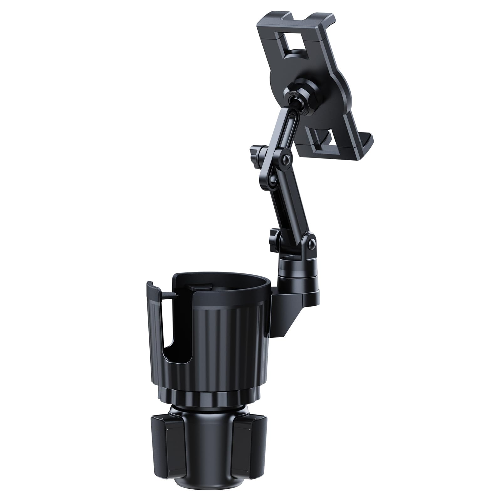 Supporto sicuro per tablet per auto, regolabile per dispositivi da 4 a 12, 9 pollici, supporto per tablet da cruscotto
