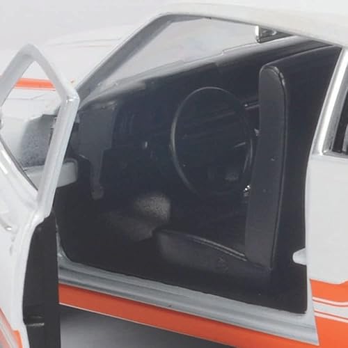 Miniatura 9 de 1974 para Ford Maverick 124 Modelo de réplica fundida a presión por Motormax Forgotten Classics Series 79042 (azul)