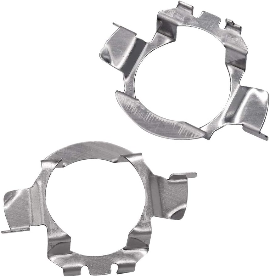 H7 LED Headlight Bulb Adapter Holder Socket For Jetta Mercedes-Benz Audi BMW E85 X5 New Bora Sagitar 2 Pack