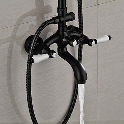Ensemble de douche rond LED Gowe Orb haute performance avec douchette