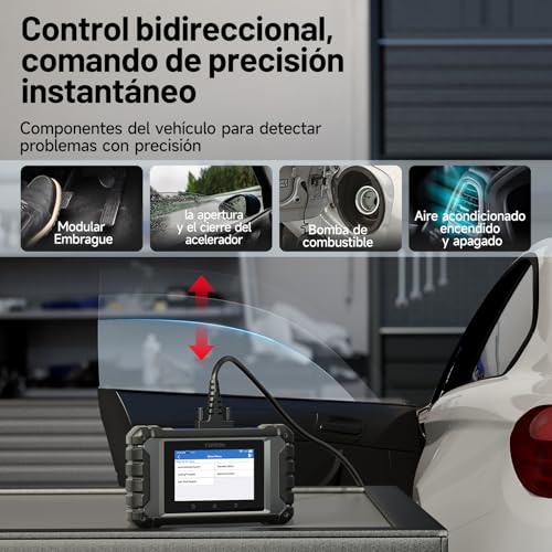 Diagnosis coche TOPDON ArtiDiag EU-E para apagar testigos de fallo y codificar módulos 3
