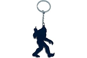 Bigfoot Keychain and Bottle Opener - Middle Finger Yeti Keychain for Backpack,...