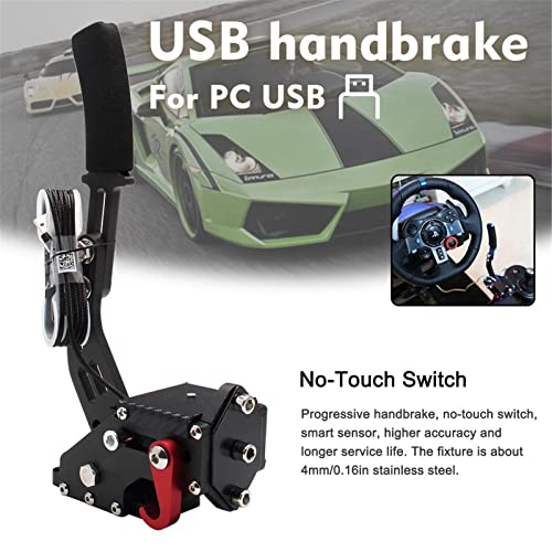 16 bits PC USB Handbrake SIM para jogos de corrida para Logitech para G27 para G25 para G29 para T50