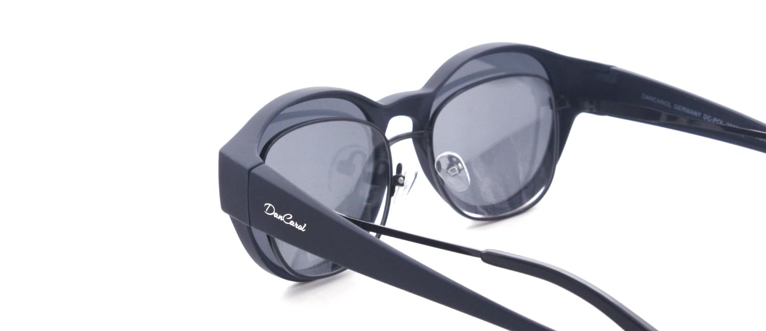 DanCarol DC-POL-2060-C7-MarineBlau- Die Überbrille, ideal für Brillenträger mit Polariziert Gläser