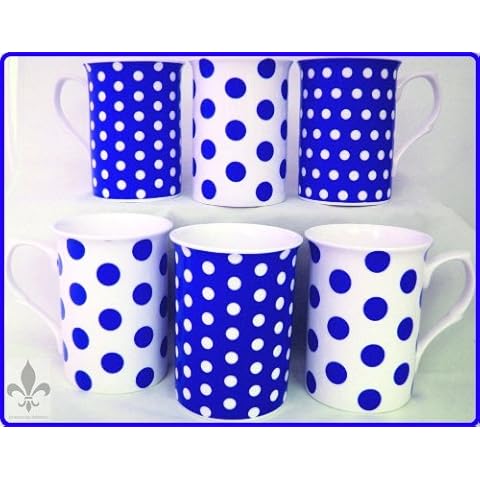 fromeuropewithlove Blue Dots & Spots Mug Set Cover
