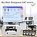 3.9.0 SG500 SG1000 Sublimation Ink Cartridges Compatible Replacement for Sawgrass SG500 SG1000 Printers, Upgraded Chips, Compatible with All Firmware Versions (BK, C, M, Y, 4PK)