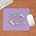 CafePress Snoopy Skating to Music Mousepad Non-Slip Rubber Gaming Mousepad
