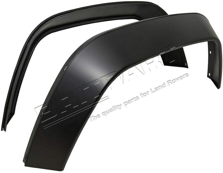 TERRAFIRMA/BRITPART REAR WHEEL ARCH FLARE PAIR SET +30MM WIDE COMPATIBLE WITH LAND ROVER DEFENDER 90/110 ALL MODELS, PART # DA1978 / TF1978