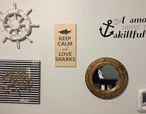 Scorpion Sales Large Nautical Ship Porthole Mirror Wall Decor 11 1/2 inch Diameter - Durable Great for Homes and Offices - Image 4