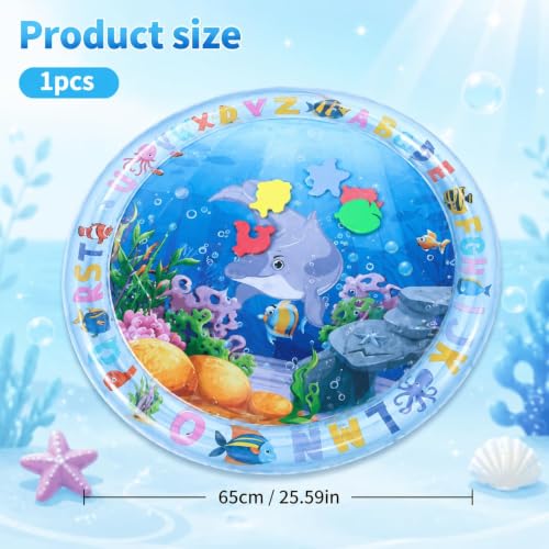 Image of Cat Water Cooling Mat 65cm Sensory Play Pad for Cats & Dogs