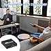 Scart Hdmi to Hdmi Video Converter Box 1080p Scaler 3.5mm Coaxial Audio Output for Game Consoles DVD