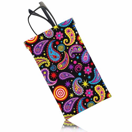 Image of Dragonfly Glasses Case Lightweight Glasses Cases PU Sunglass Organizer Eyeglasses Case Glasses Cases For Men Women