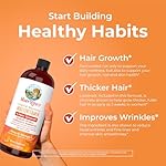MaryRuth's Liquid Multivitamin + Hair Growth | Biotin 10000mcg | Lustriva Hair Growth Supplement | Clinically Tested in Women for Thicker Hair & Facial Wrinkle | Skin Care | Ages 18+ | 30 Fl Oz - Image 5